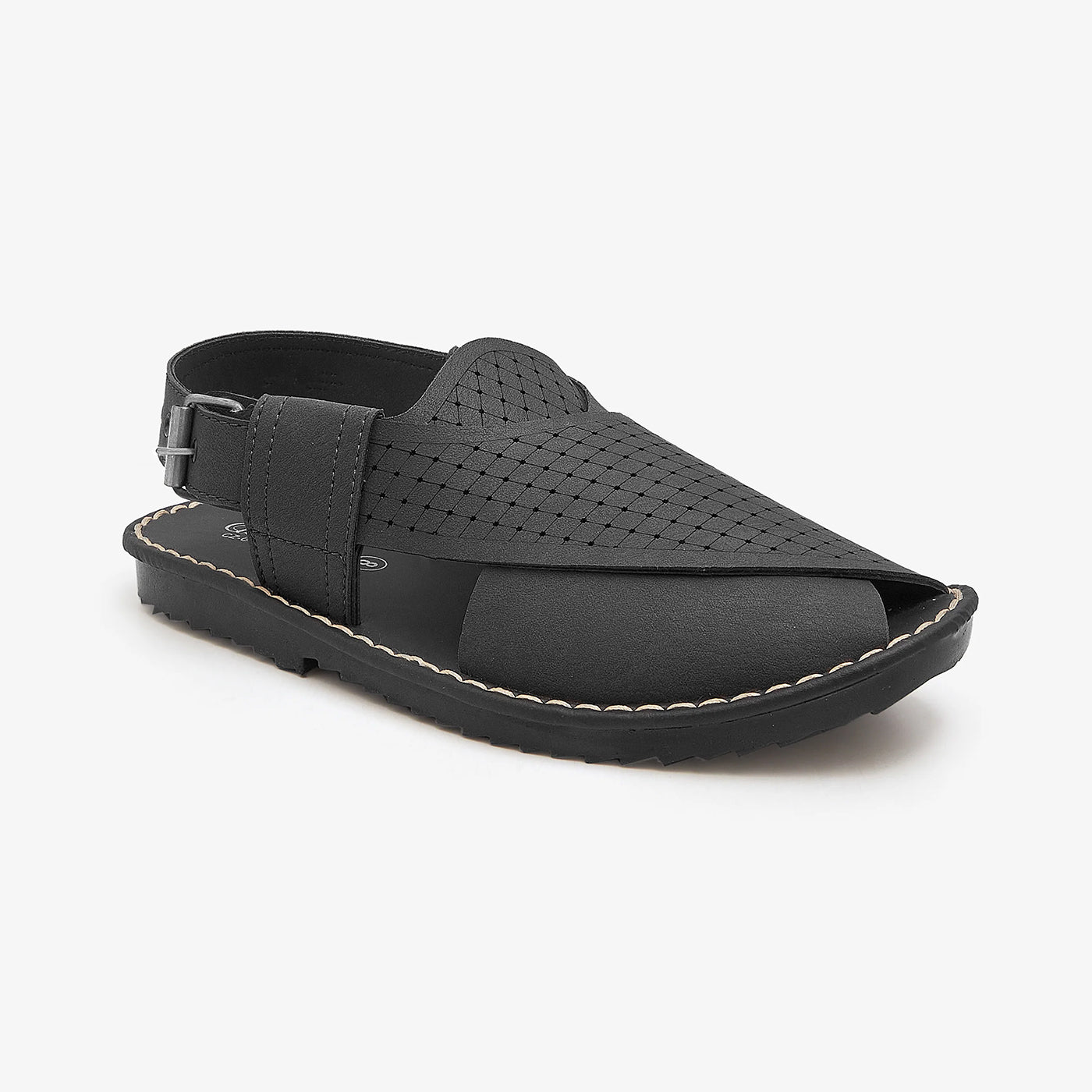 black peshawari chappal for men in pakistan - calza