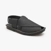 black peshawari chappal for men in pakistan - calza