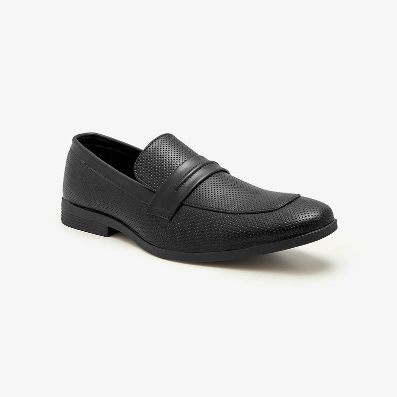 black formal shoes