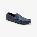 blue stylish loafer by calza