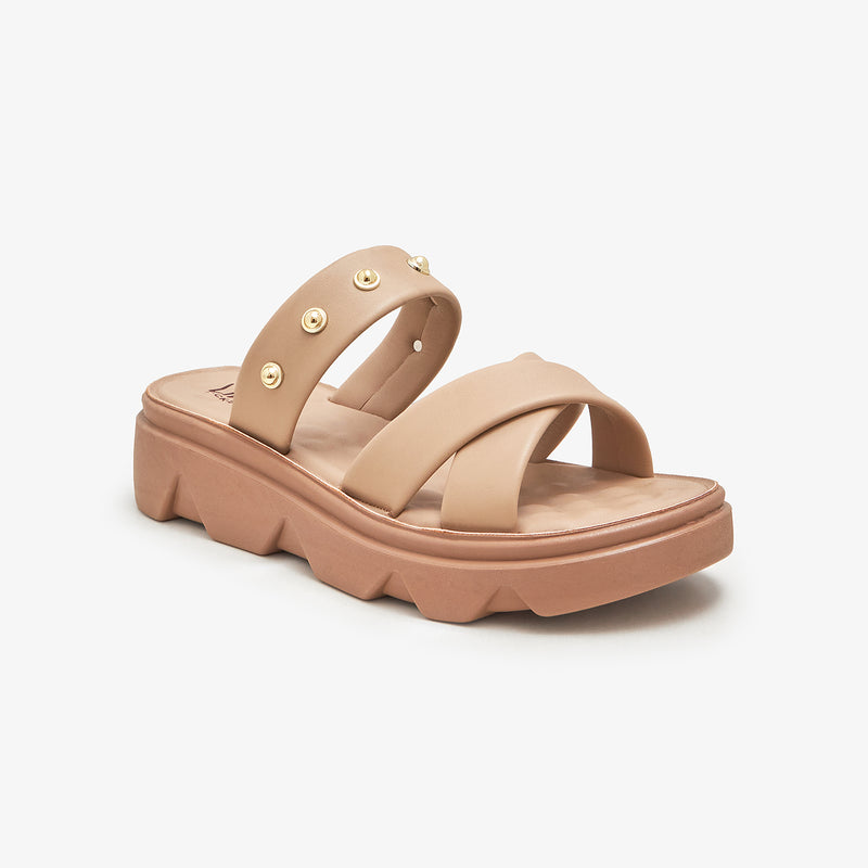 Women's Strappy Slippers