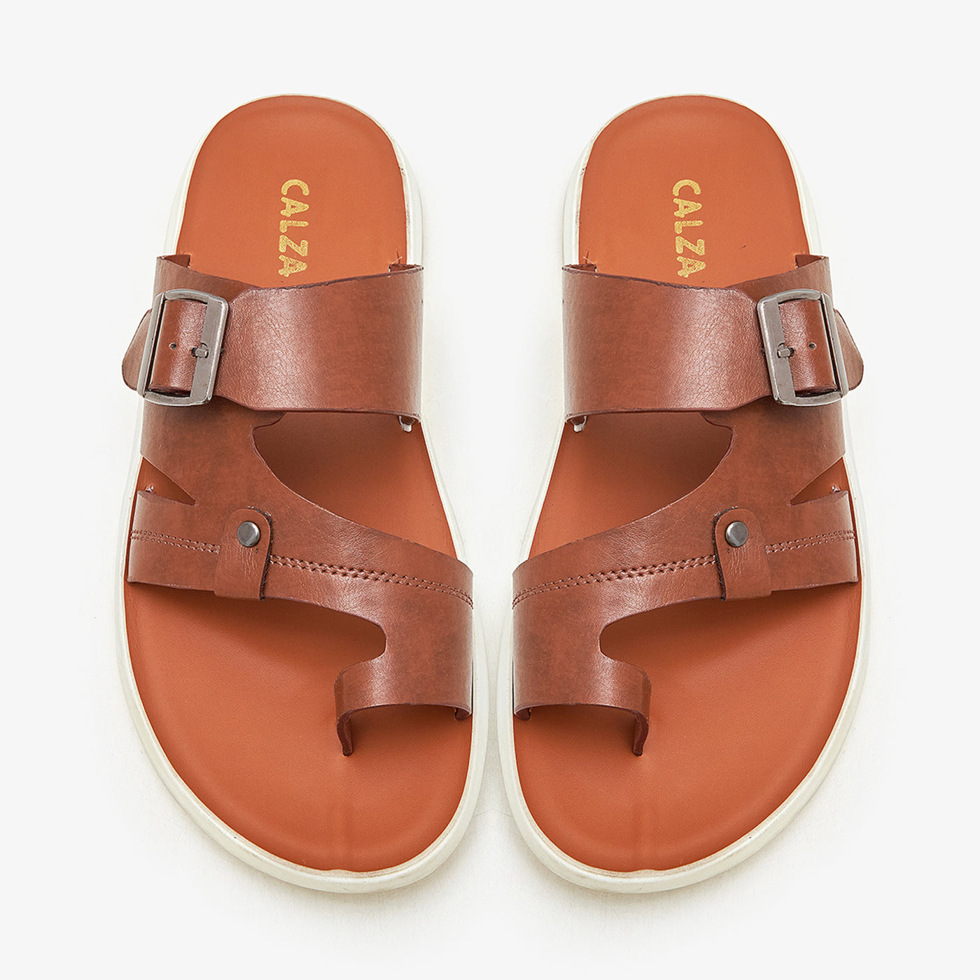 Men's Side Buckled Chappals