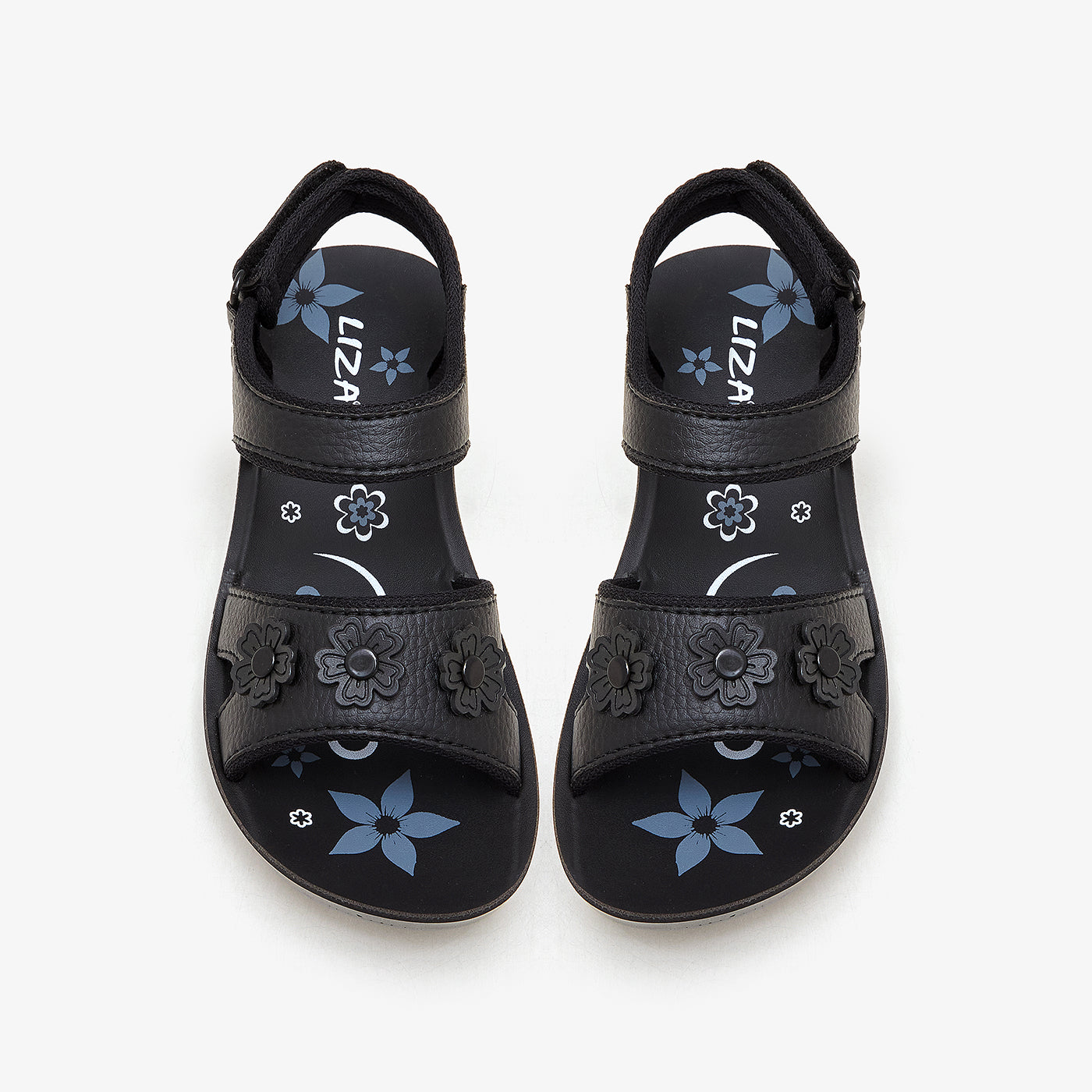 Girls' Floral Sandals