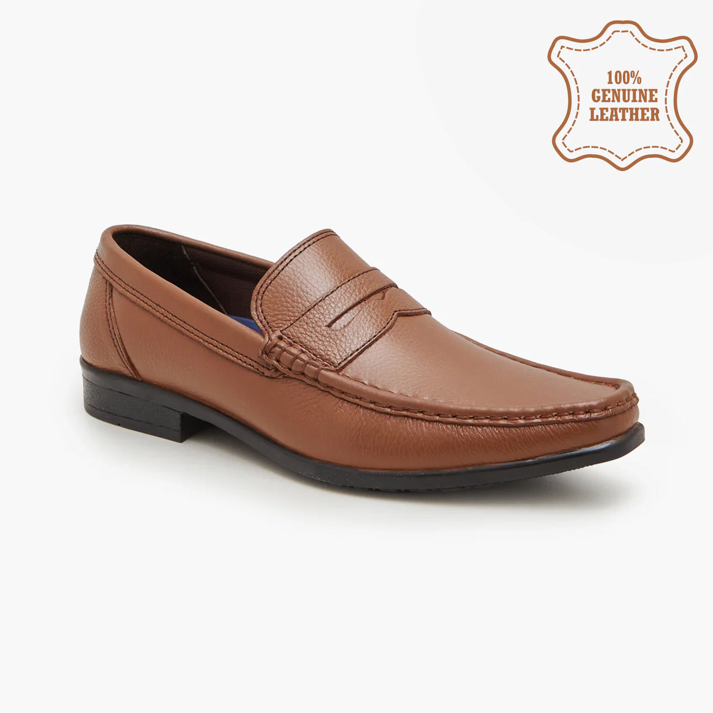 mens brown loafers