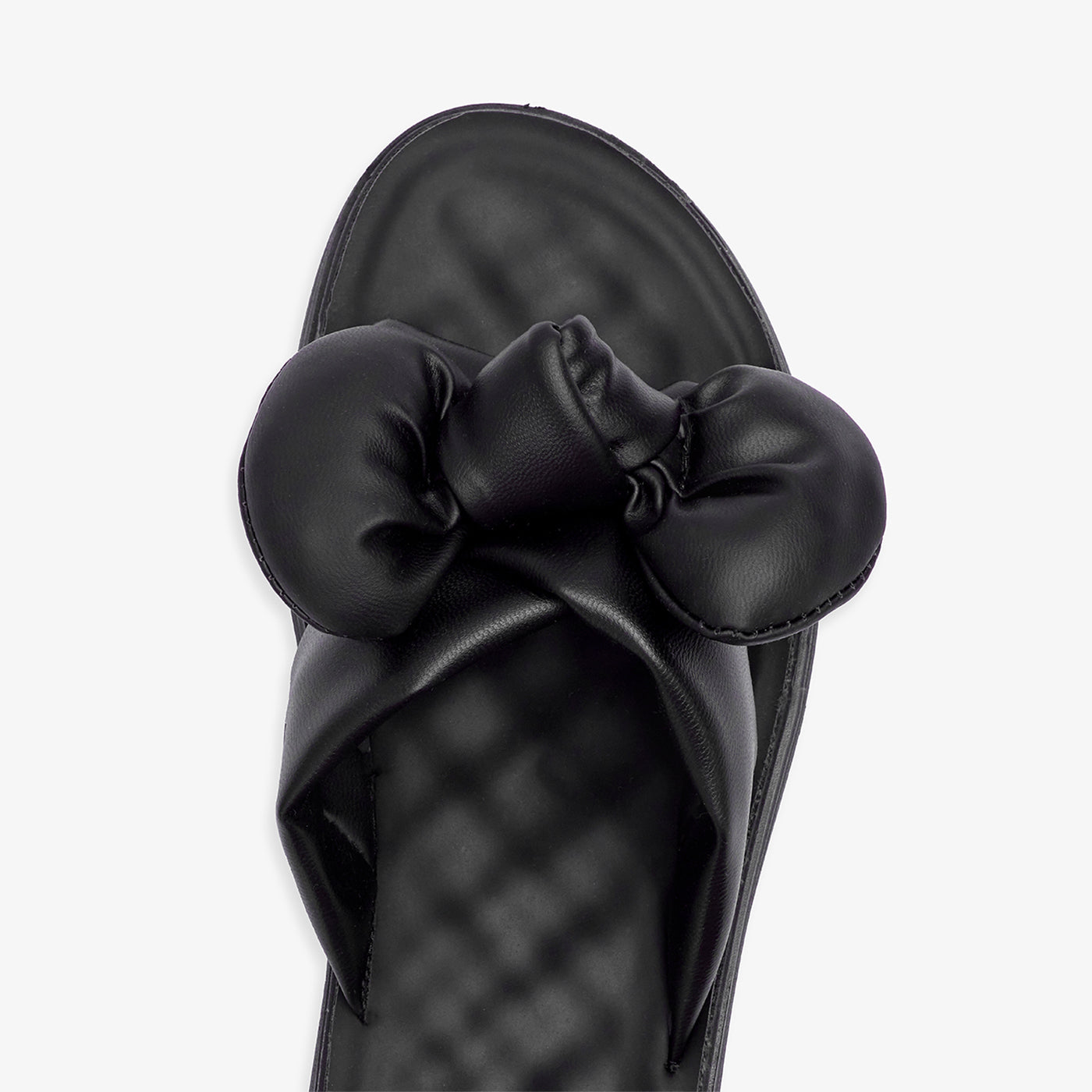 Women's Cushioned Bow Slides