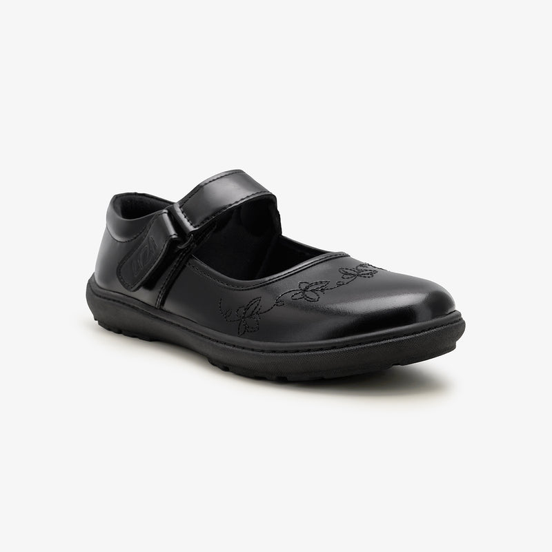 Girls’ Velcro School Shoes