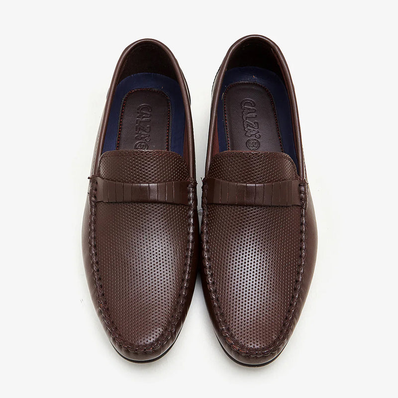 brown mens loafers shoes
