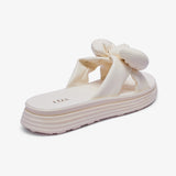 Women's Cushioned Bow Slides