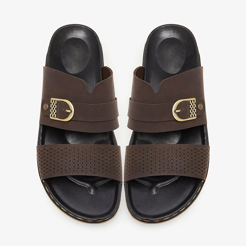 Mens Buckled Chappals