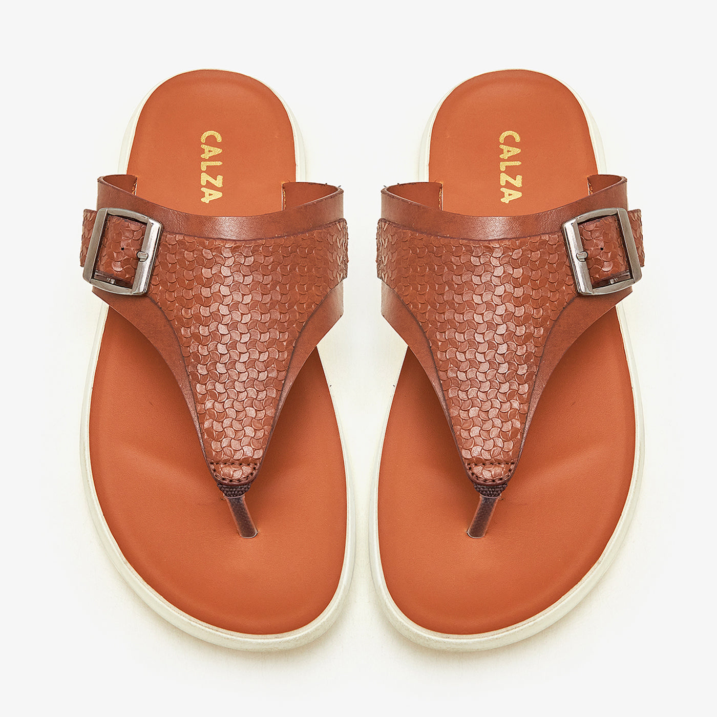 Men's Patterned Chappals