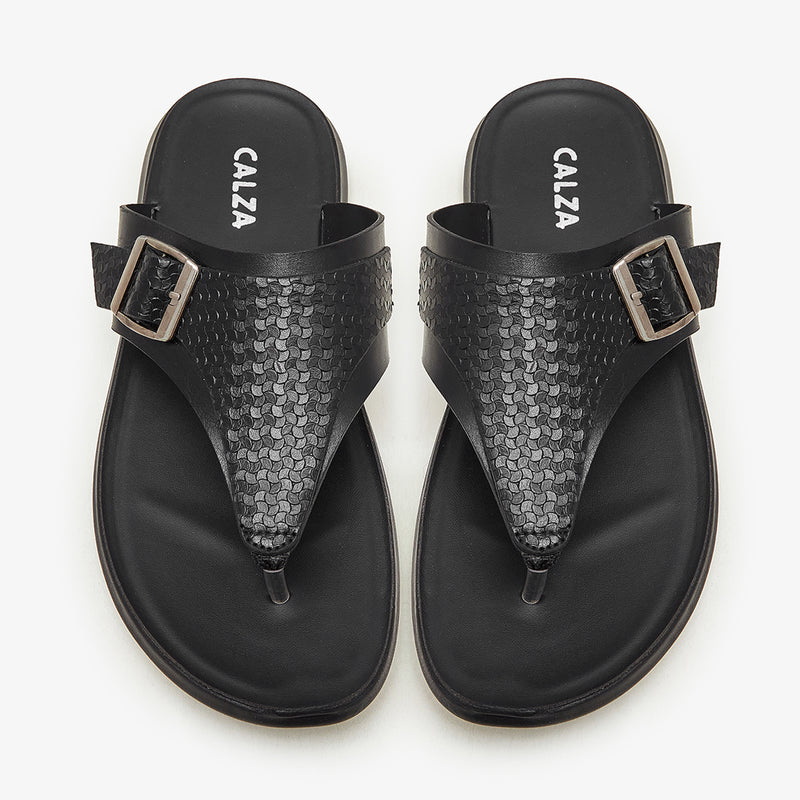 Men's Patterned Chappals