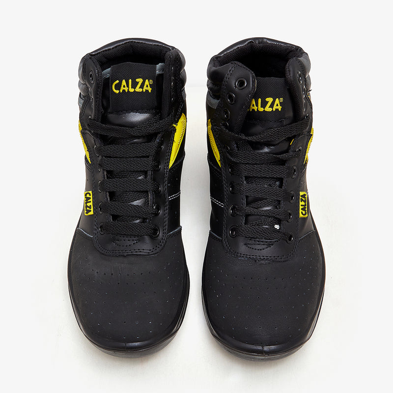 black shoes