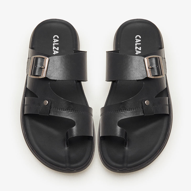Men's Side Buckled Chappals