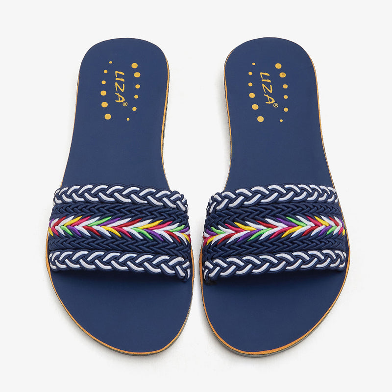 Women's Embroidered Chappals