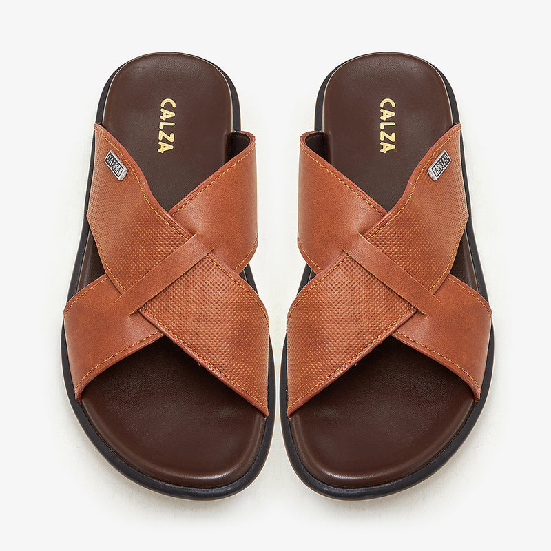 Men's Criss Cross Slides