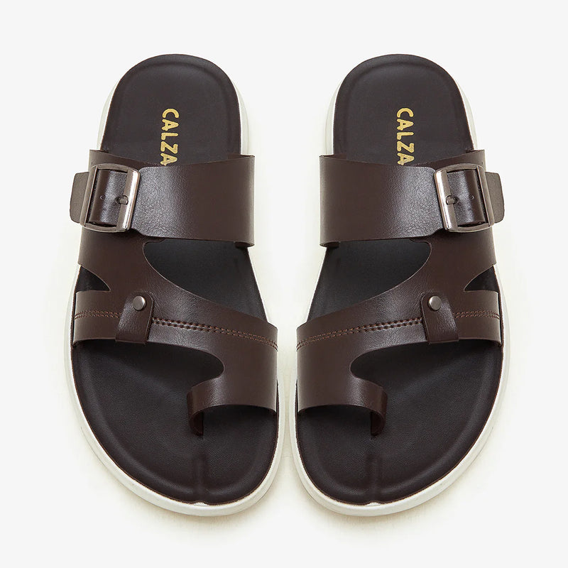 Men's Side Buckled Chappals