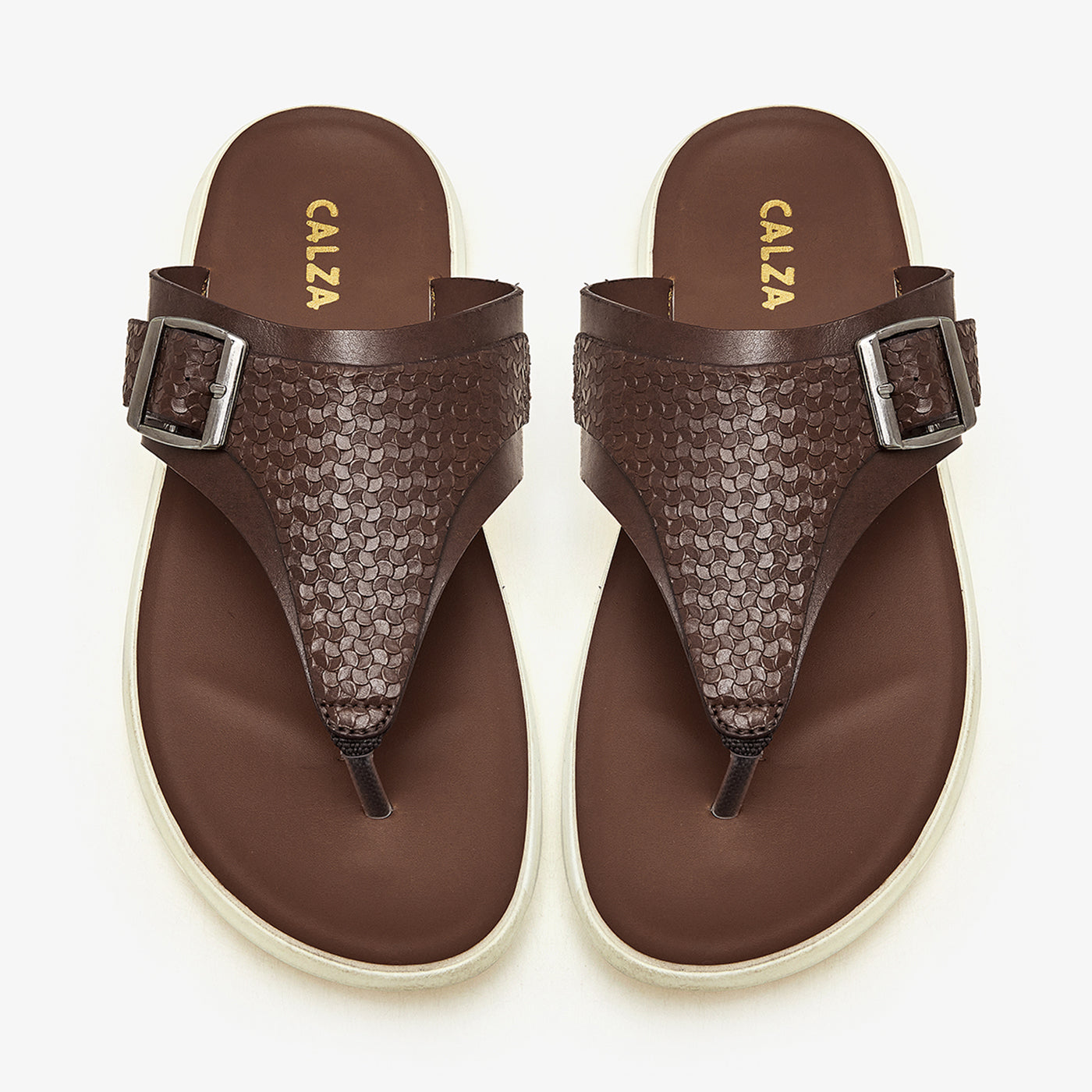 Men's Patterned Chappals