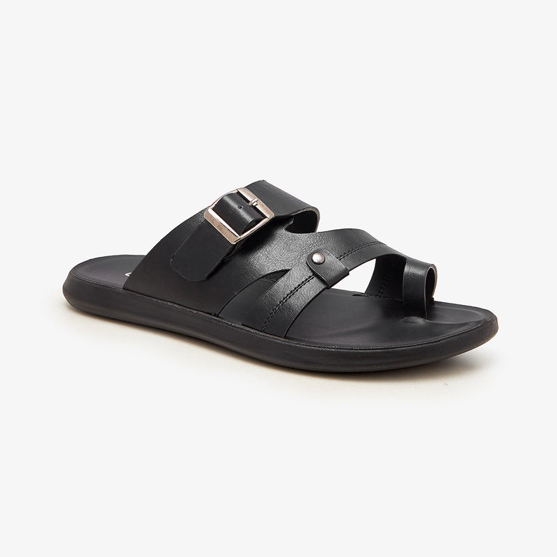 Men's Side Buckled Chappals