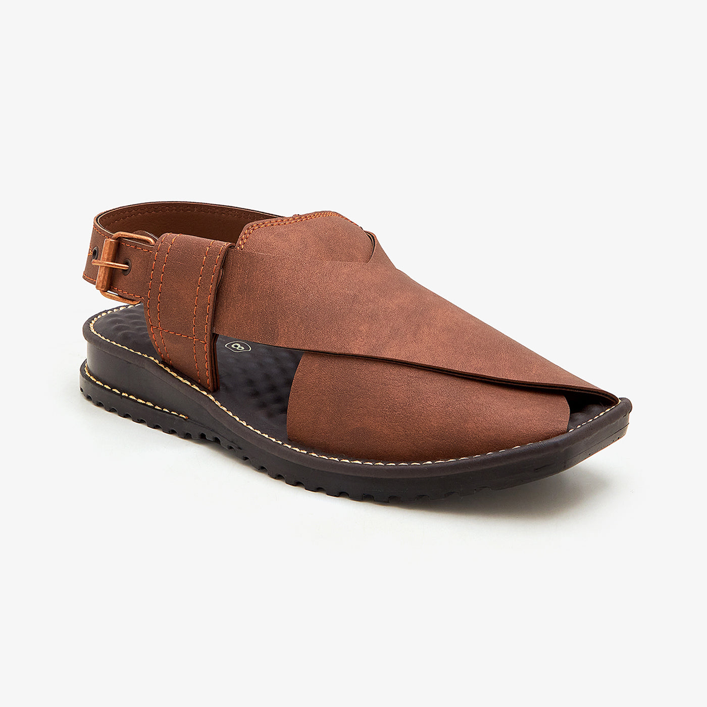 brown peshawari sandals price in pakistan - calza