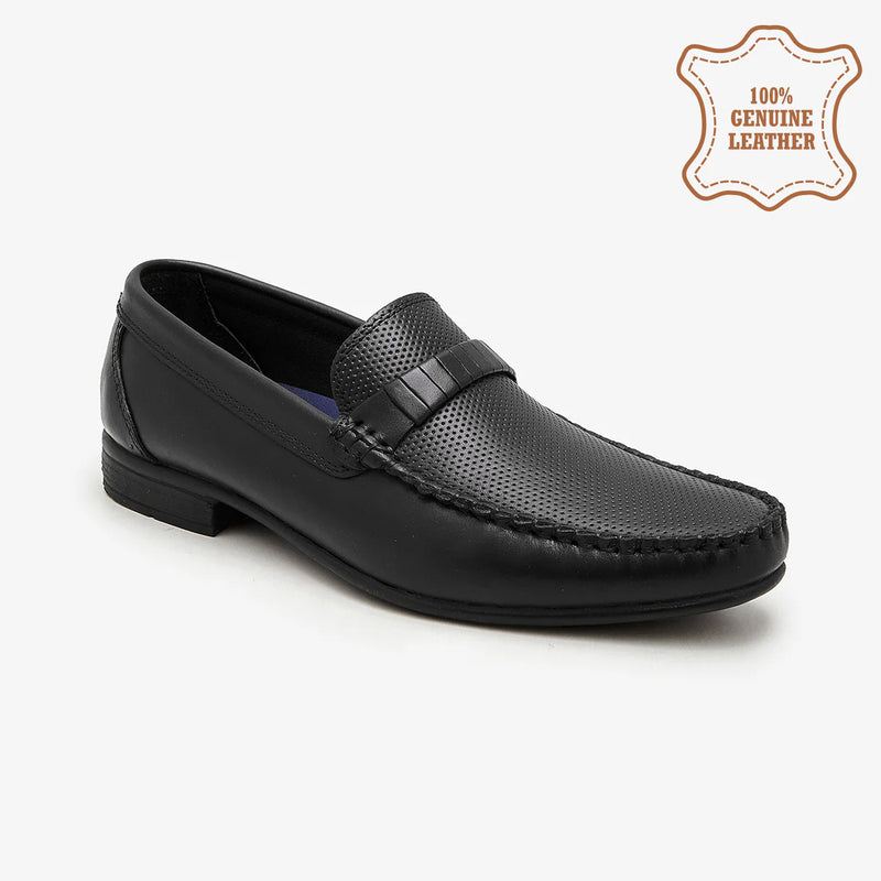 shoes loafers black by calza