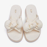 Women's Cushioned Bow Slides