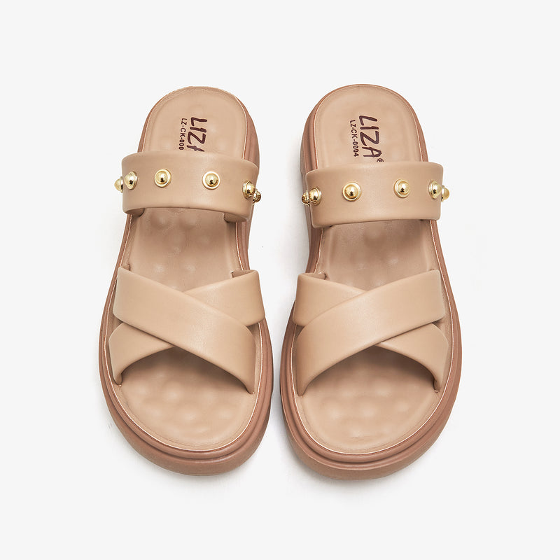 Women's Strappy Slippers