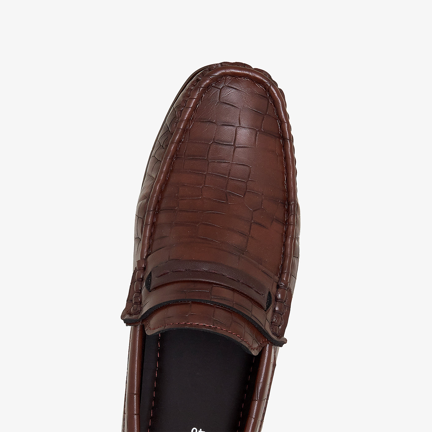 leather loafer shoes