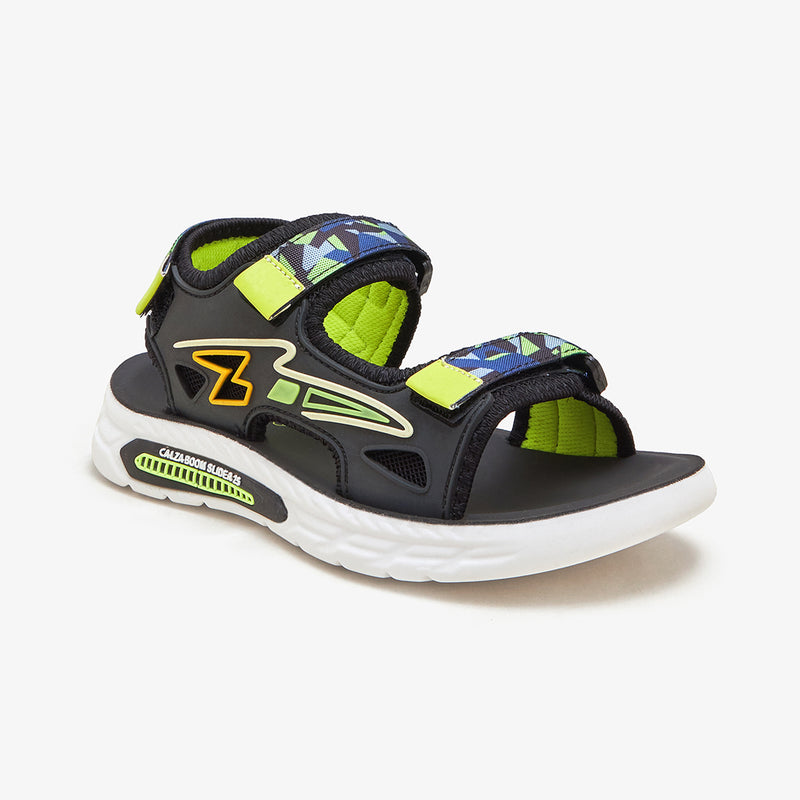 Boys' Printed Mesh Sandals