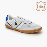 Men's Striped Leather Sneakers