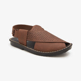 brown peshawari kheri for men in pakistan - calza