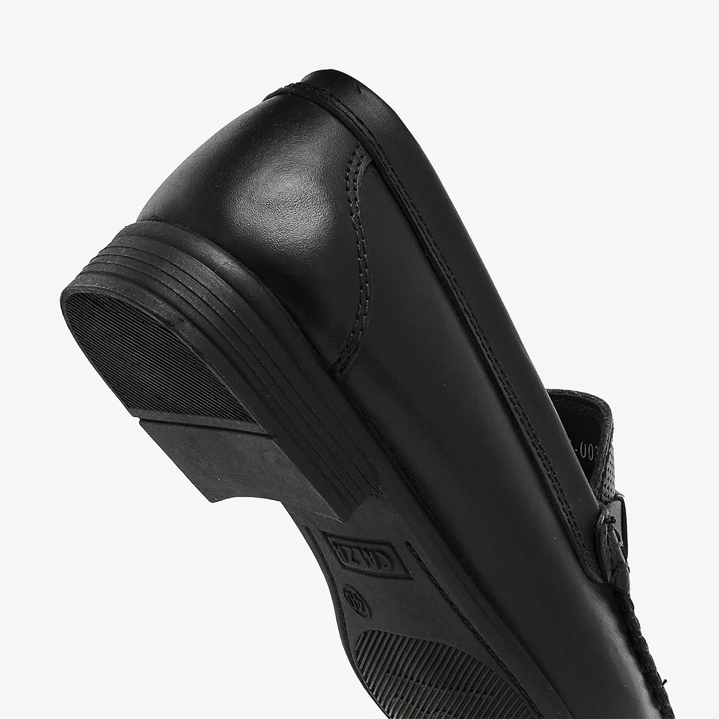 loafer black shoes by calza