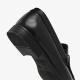 loafer black shoes by calza