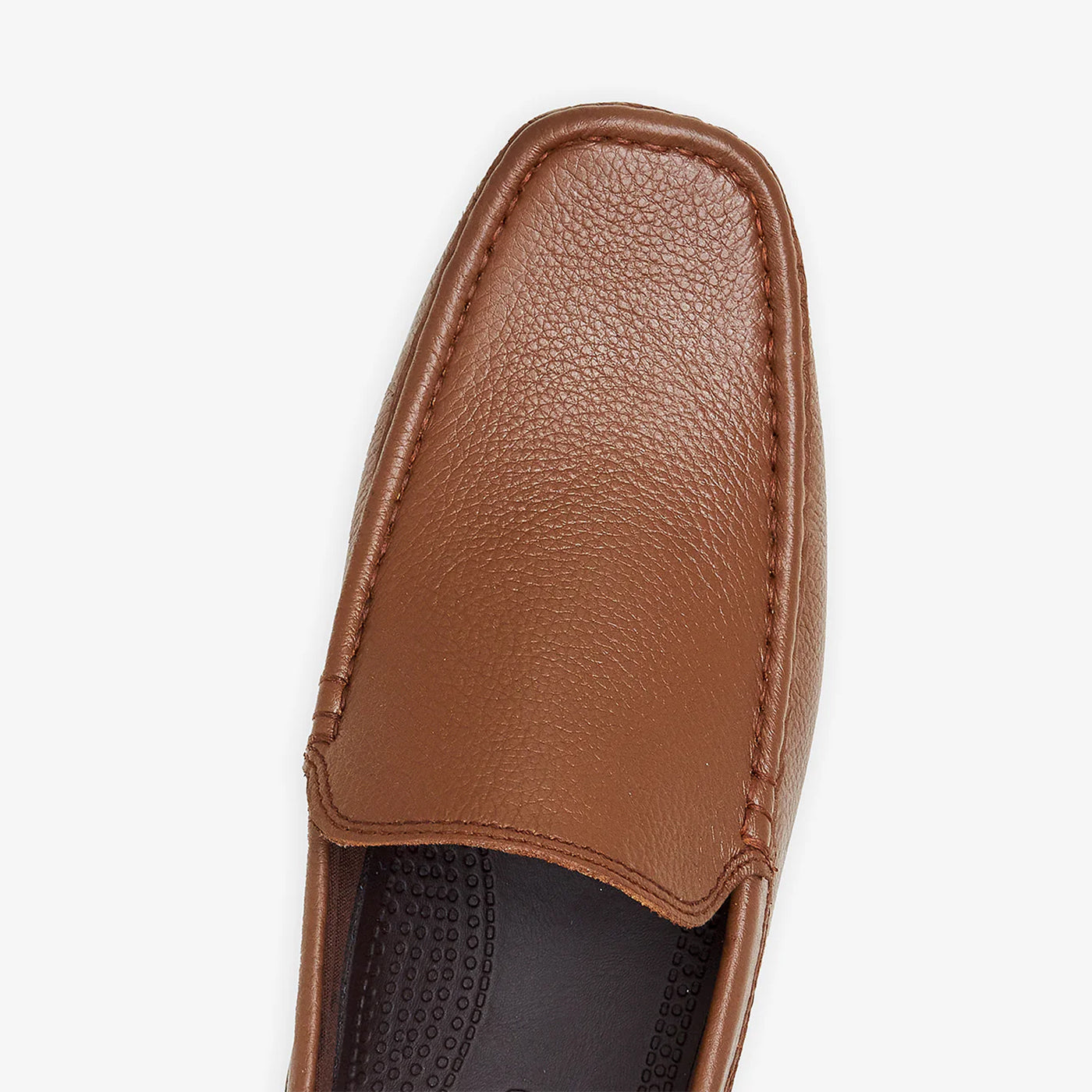 brown loafer shoes