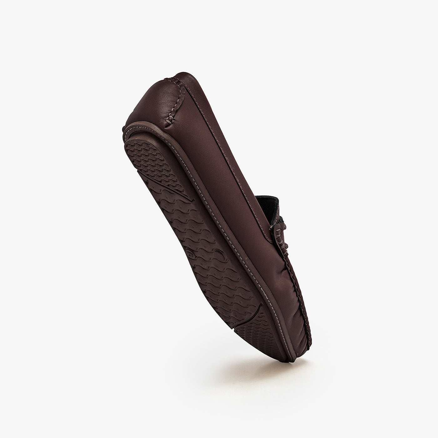 men's brown leather loafers