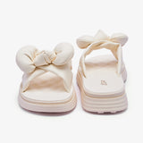 Women's Cushioned Bow Slides