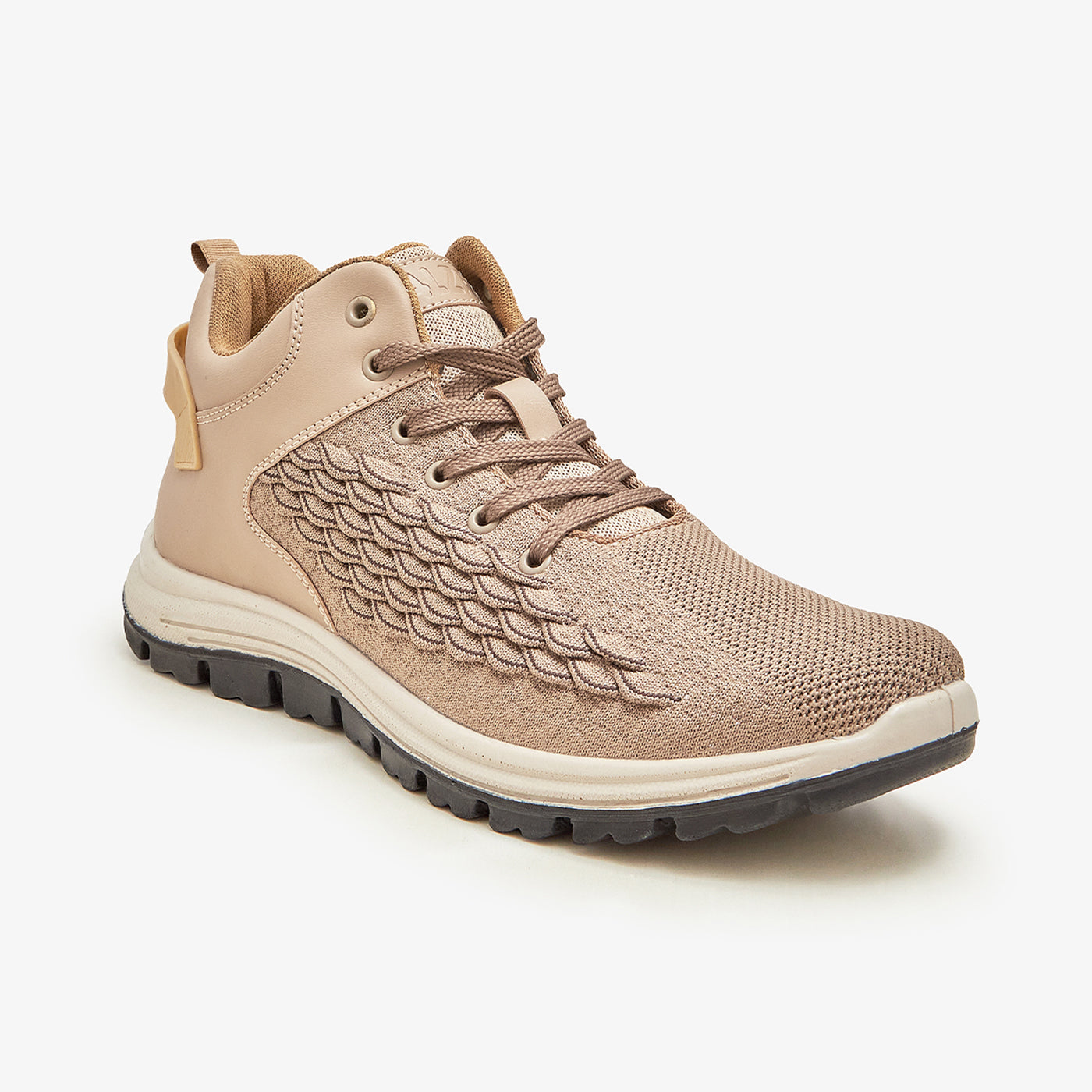 Beige Runner Shoes for men by calza