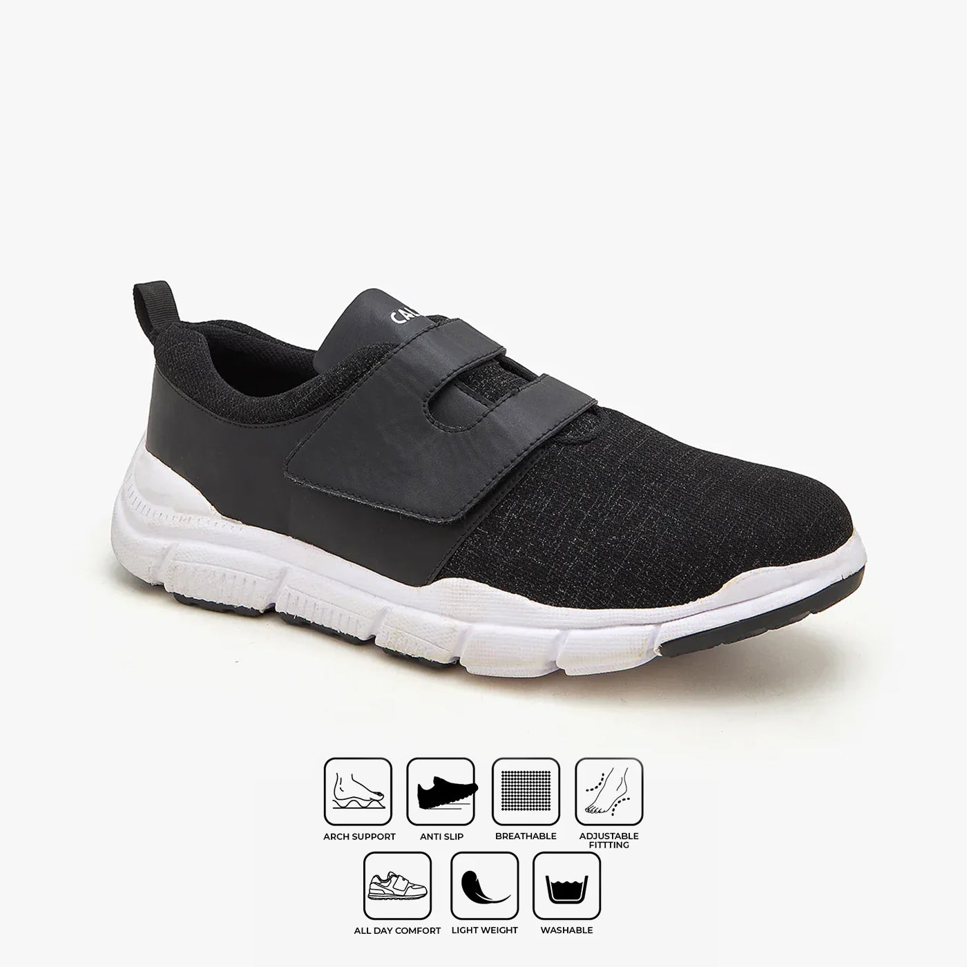 Buy MedActive Medicated Black Shoes for Men & women