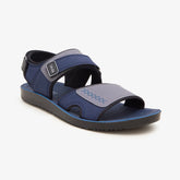 Buy Men's Double-Strap Sandals Blue | Cushioned Insole