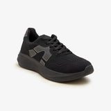 Men's Black Jogger Shoes by calza