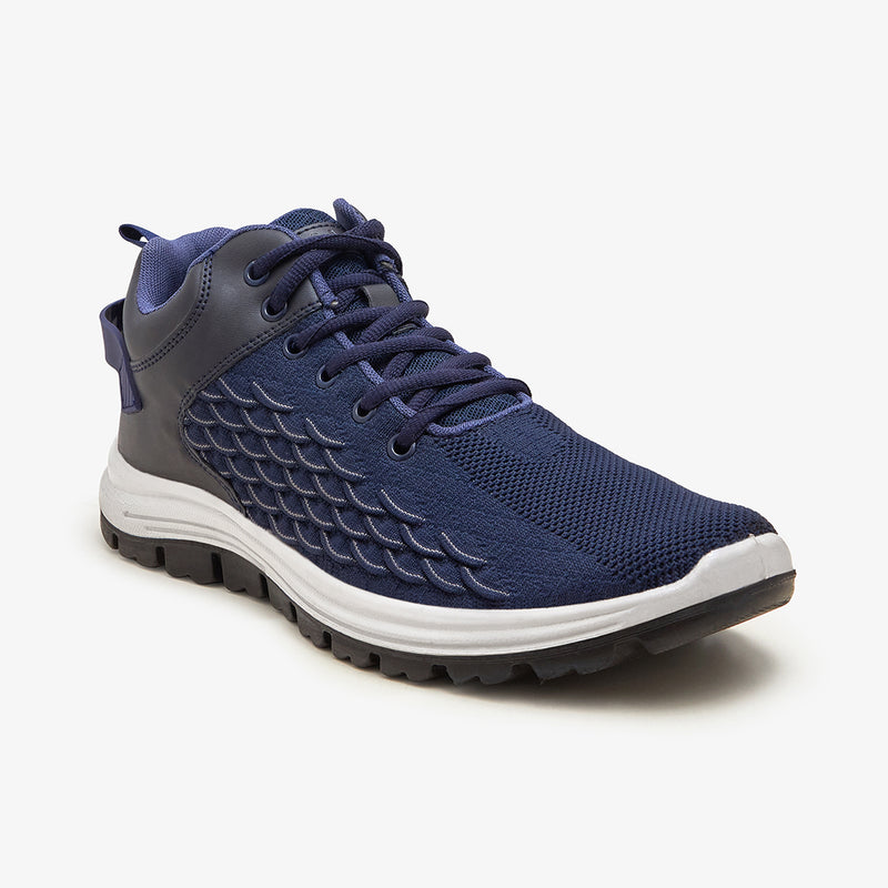 Men's Blue Runner Shoes by calza