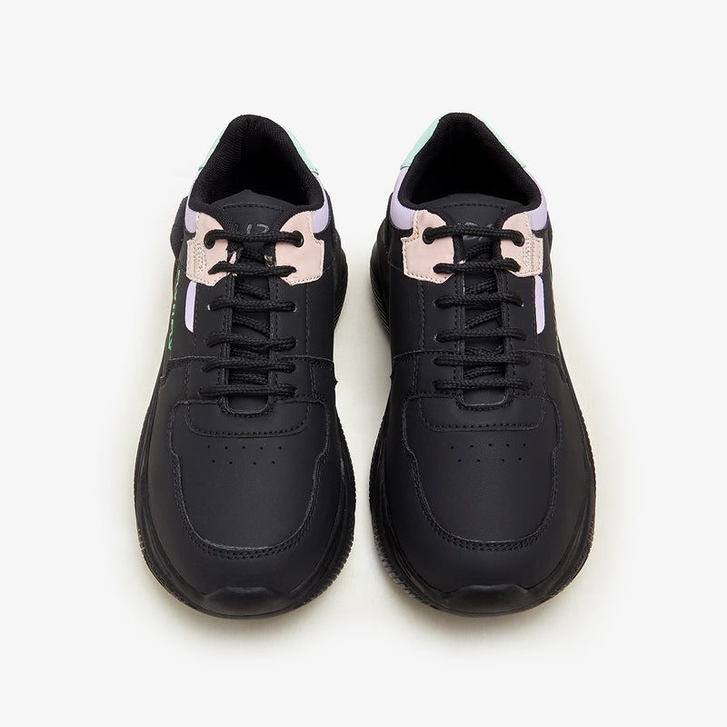 black comfortable formal shoes for ladies
