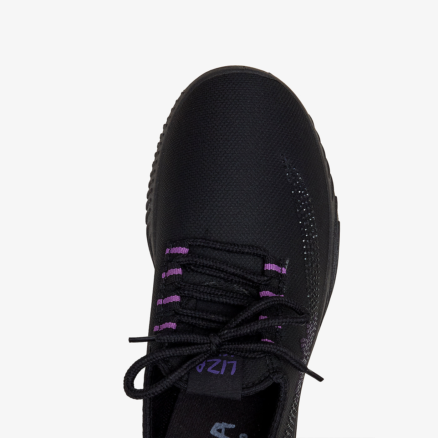 black comfortable sneakers for women by calza