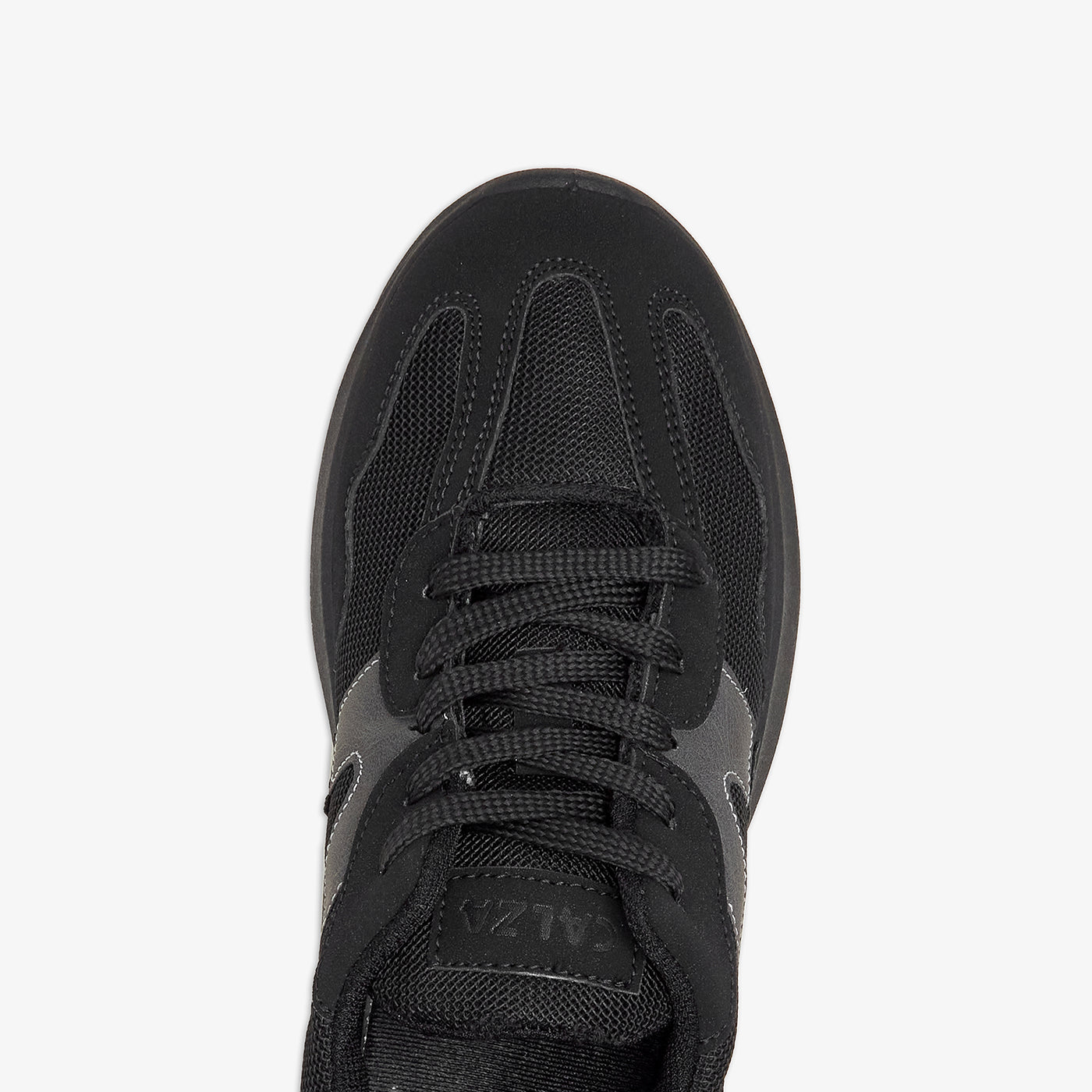 black jogger shoes men's athletic shoes by calza