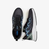 black ndure running shoes for men by calza