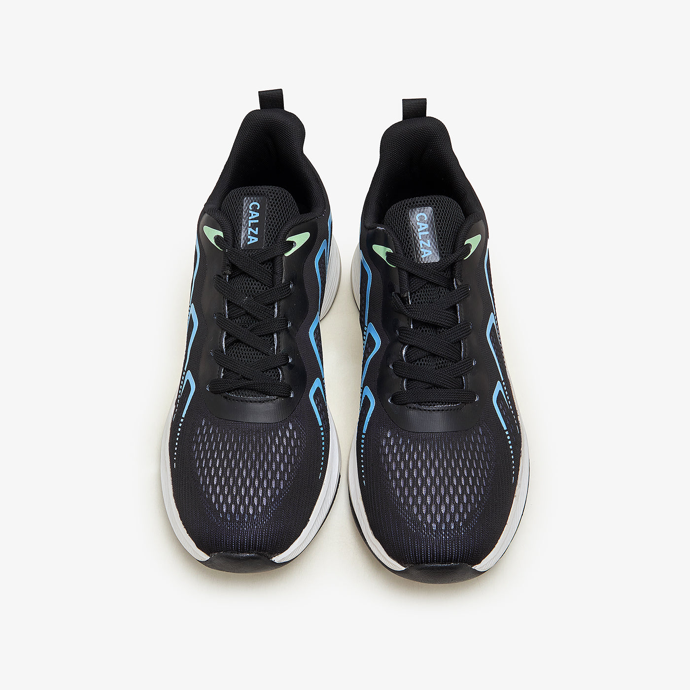black service running shoes for men by calza