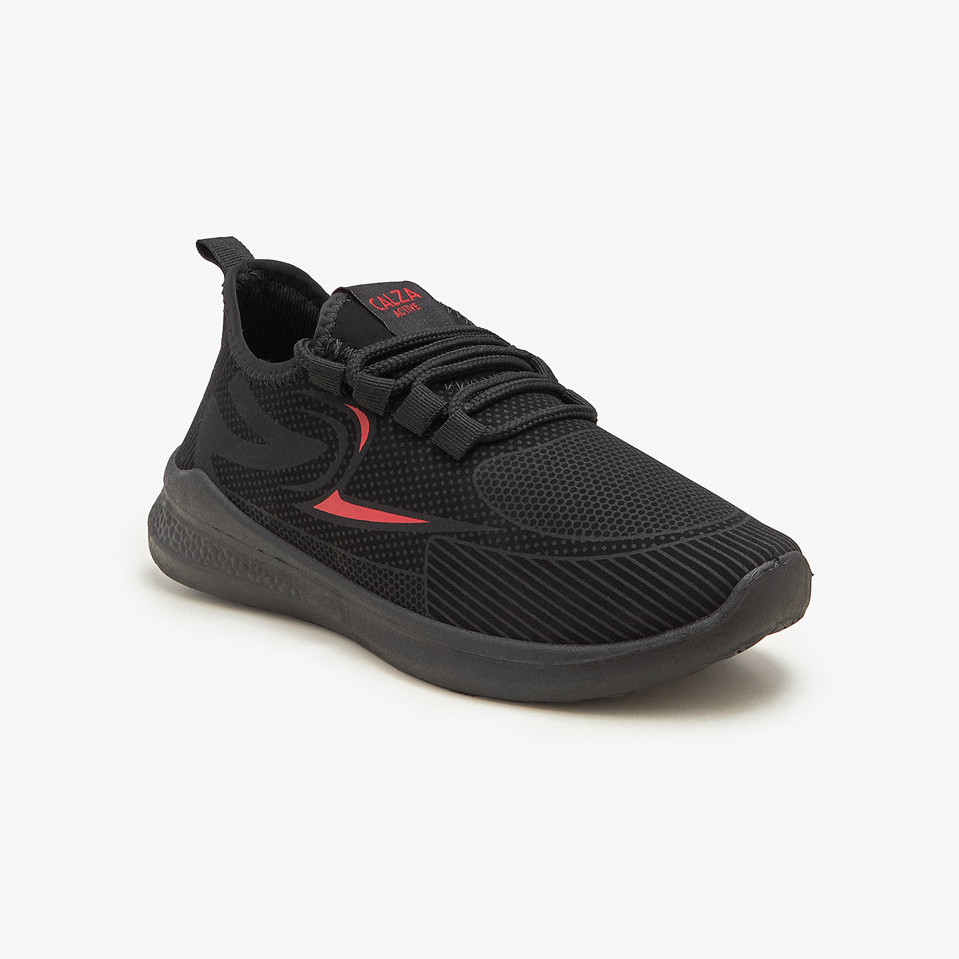 black sneakers for boys grade school by calza