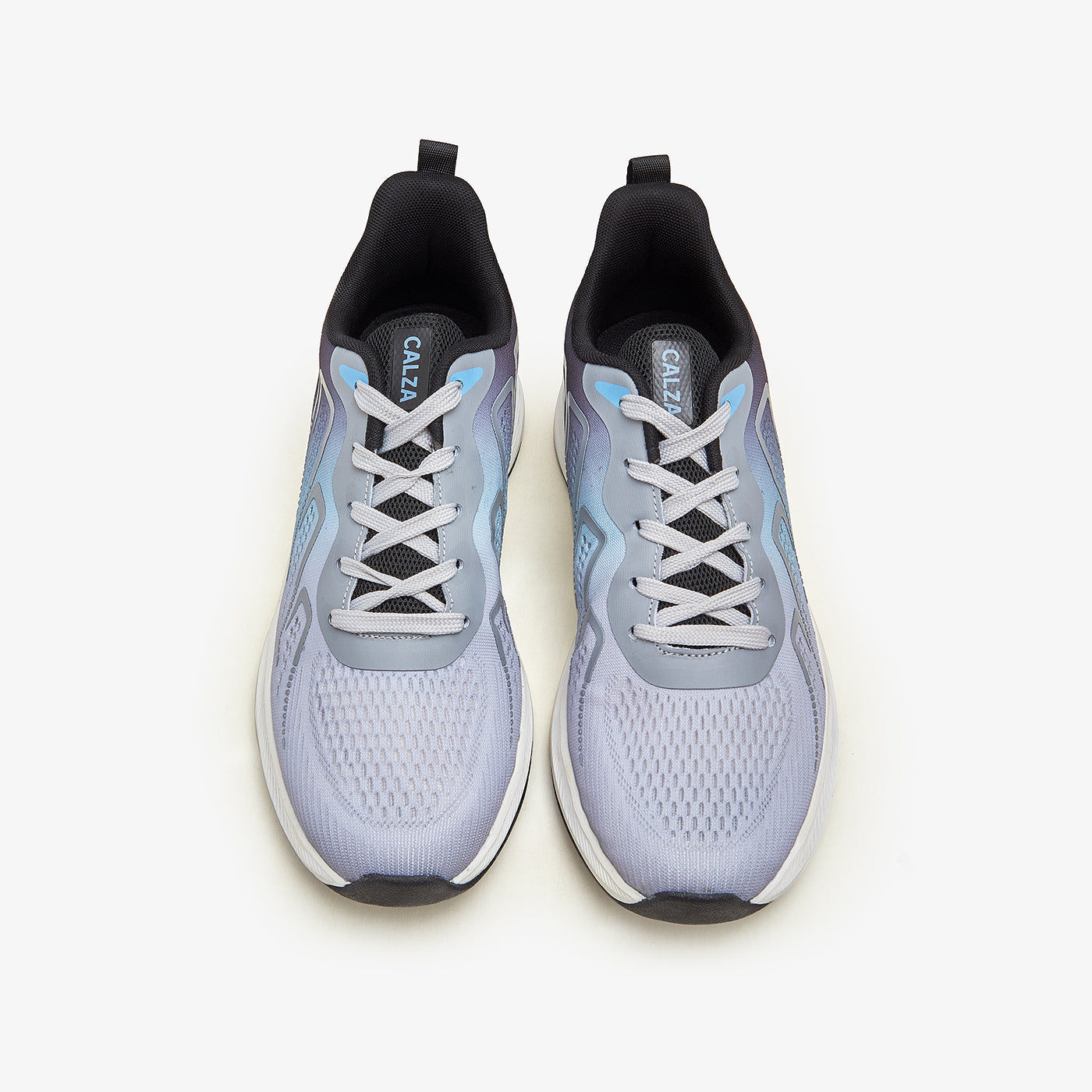 grey running shoes for men by calza
