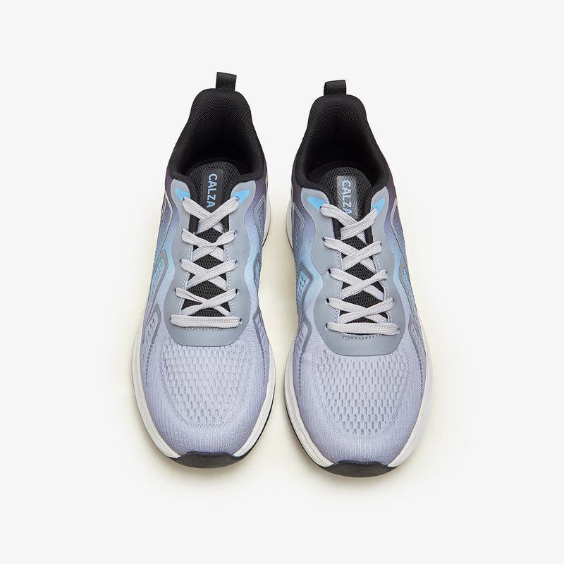 grey running shoes for men by calza