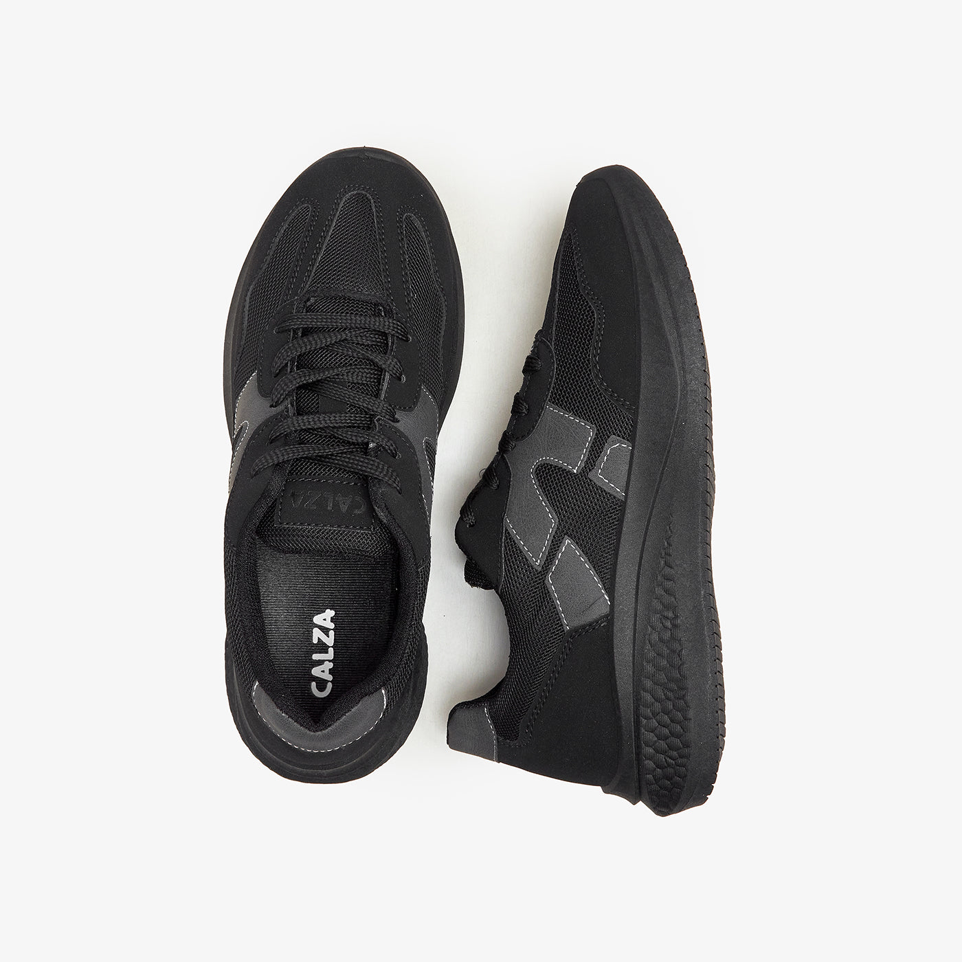 jogger shoes men shoes black by calza