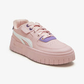 pink chuncky sneakers trendy shoes for women by calza